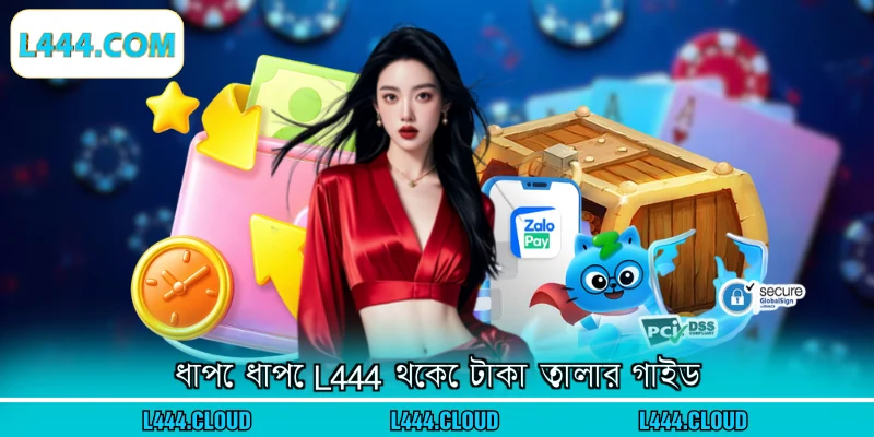 ধাপে ধাপে L444 থেকে টাকা তোলার গাইড