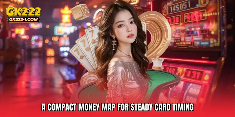 A compact money map for steady card timing