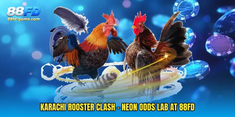 Karachi Rooster Clash - Neon Odds Lab At 88FD