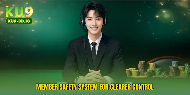 Member safety system for clearer control