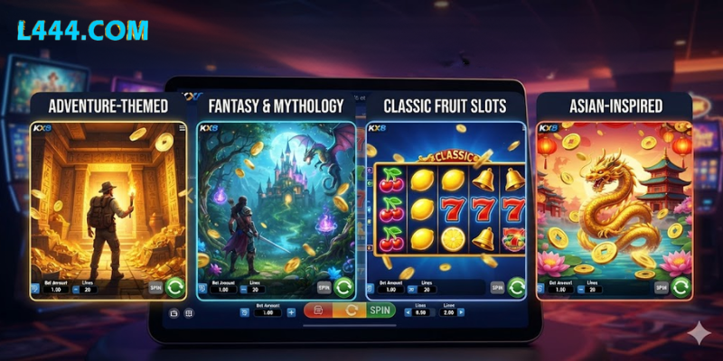 Popular Slot Themes Available
