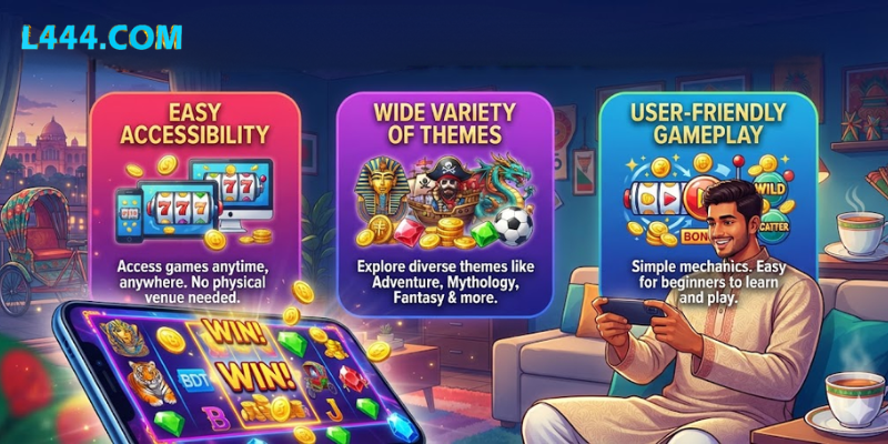 Why Online Slots Are Popular in Bangladesh